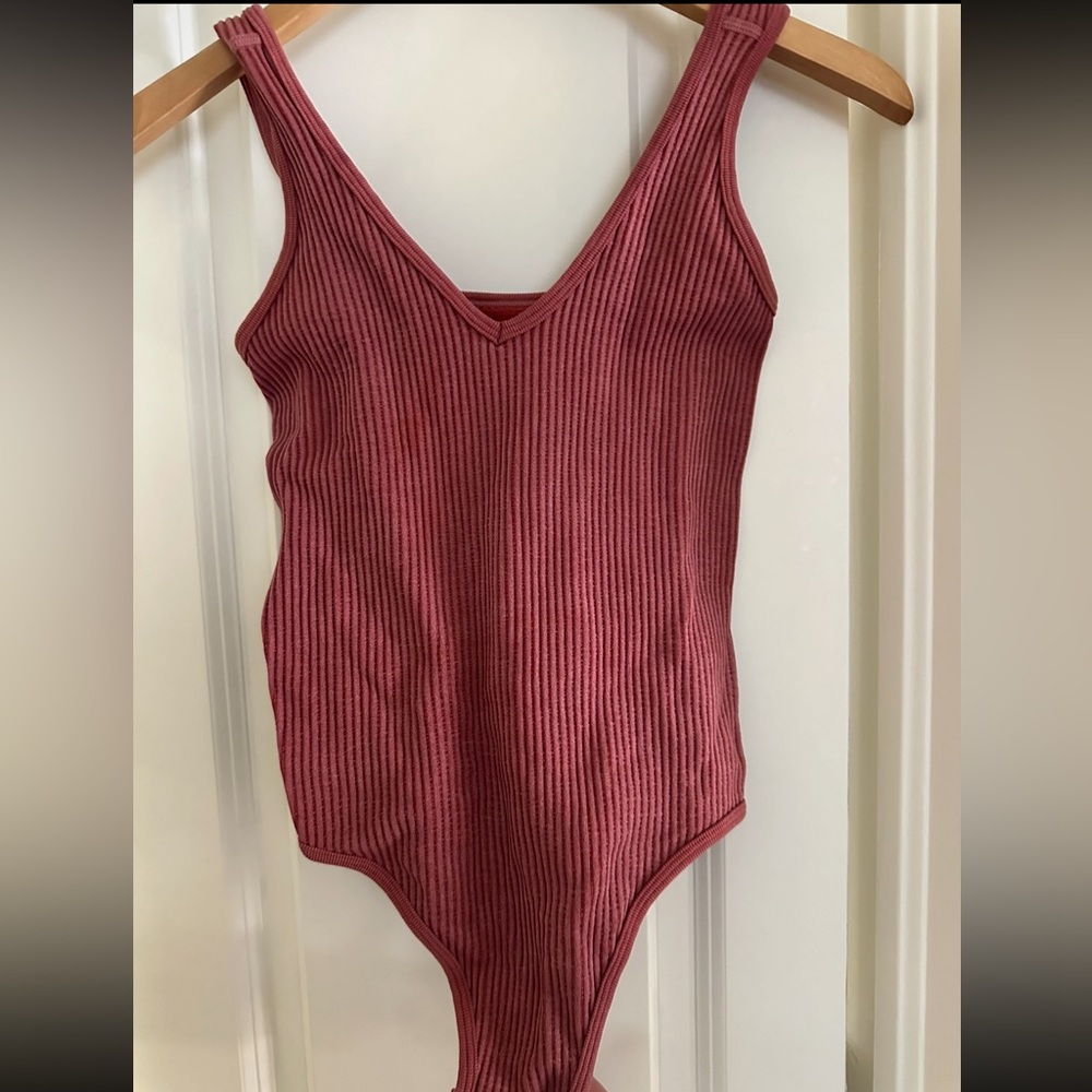 Ribbed Bodysuit Forever 21